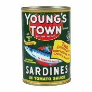 Youngs Town Mackerel Green 425gx48 pc