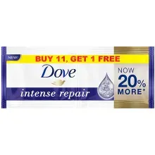 Dove Shampoo Intense Repair (Blue) 12mLx11+1Free Pc