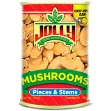 Jolly Mushrooms Pieces & Stems 284g Pc